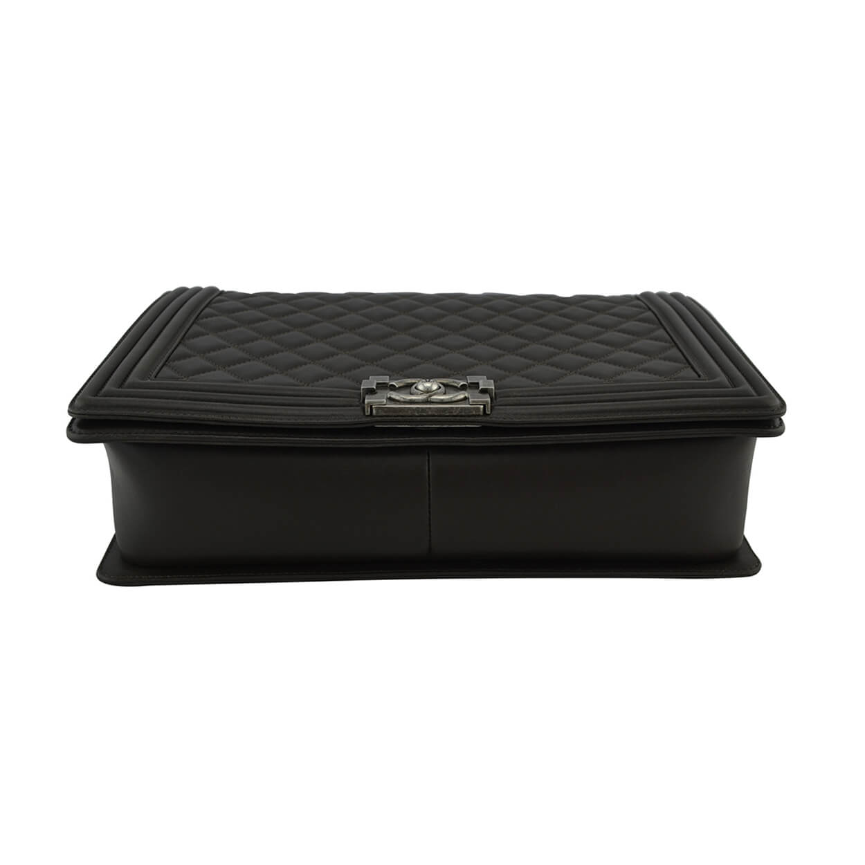 Handtasche CHANEL Large Boy Bag Braun gebraucht 5