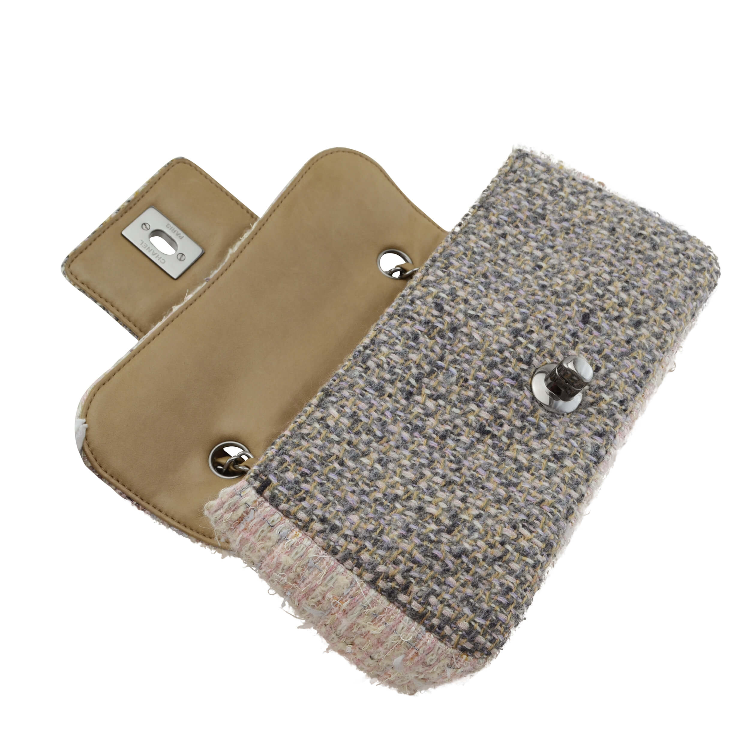 Handtasche CHANEL Fantasy Tweed Flap Bag gebraucht 9