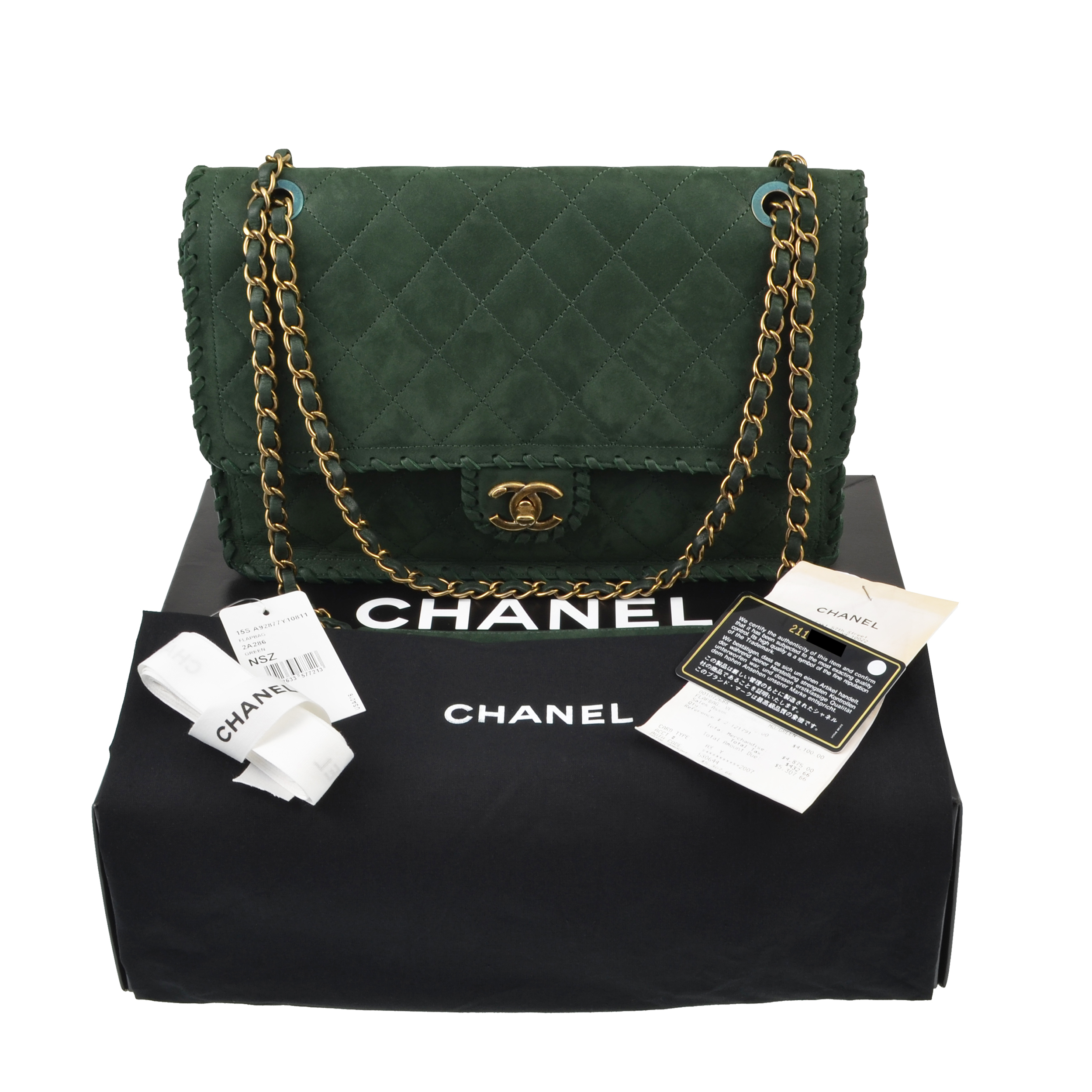 CHANEL Happy Stitch Flap Bag Second Hand - MyLovelyBoutique