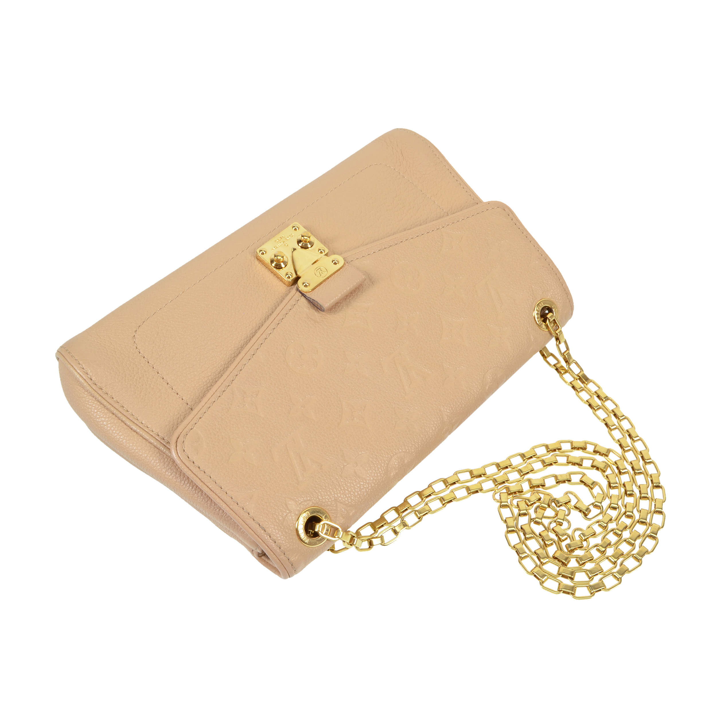 Louis Vuitton Saint Germain PM Empreinte Leder Handtasche Dune 7