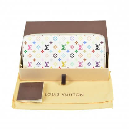 Louis Vuitton Zippy Portemonnaie Geldbörse Monogram Multicolore Second Hand 1