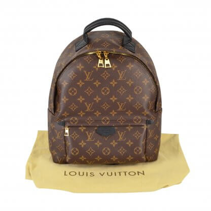 Louis Vuitton Palmsprings Backpack MM Monogram Canvas Rucksack Second Hand 1