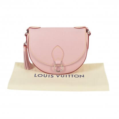 Louis Vuitton Saint Cloud Rose Ballerine Epi Leder Handtasche Second Hand 1