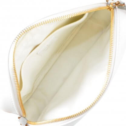 Louis Vuitton New Wave Camera Bag Kalbsleder Handtasche Weiß Second Hand 9
