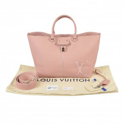 Louis Vuitton Pernelle Magnolia Taurillon Leder Handtasche Second Hand 1