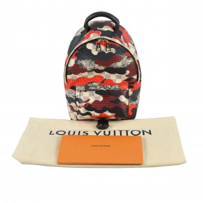 Louis Vuitton Palm Springs PM Patchwork Waves Rucksack Second Hand 2