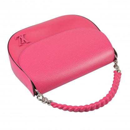 Louis Vuitton Luna Epi Leder Handtasche Hot Pink Second Hand 7