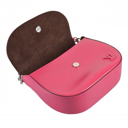 Louis Vuitton Luna Epi Leder Handtasche Hot Pink Second Hand 8