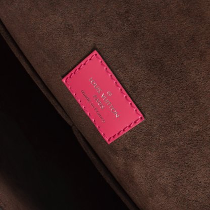 Louis Vuitton Luna Epi Leder Handtasche Hot Pink Second Hand 11