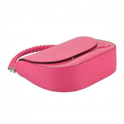 Louis Vuitton Luna Epi Leder Handtasche Hot Pink Second Hand 5