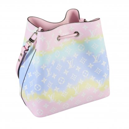 Louis Vuitton NéoNoé MM Escale Pastell Handtasche Second Hand 3