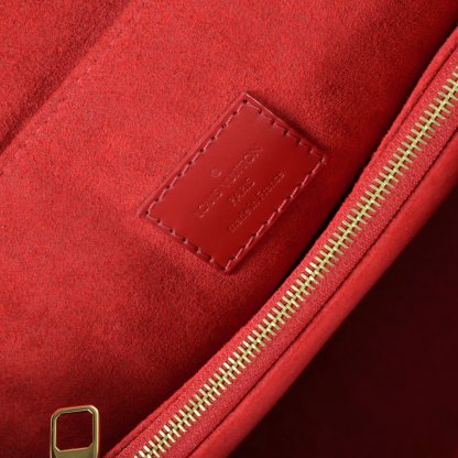 Louis Vuitton Caissa Chain Clutch Bag Damier Ebene Handtasche Second Hand 9