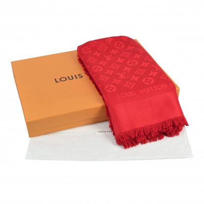 Louis Vuitton Monogram Tuch Rot Second Hand 0
