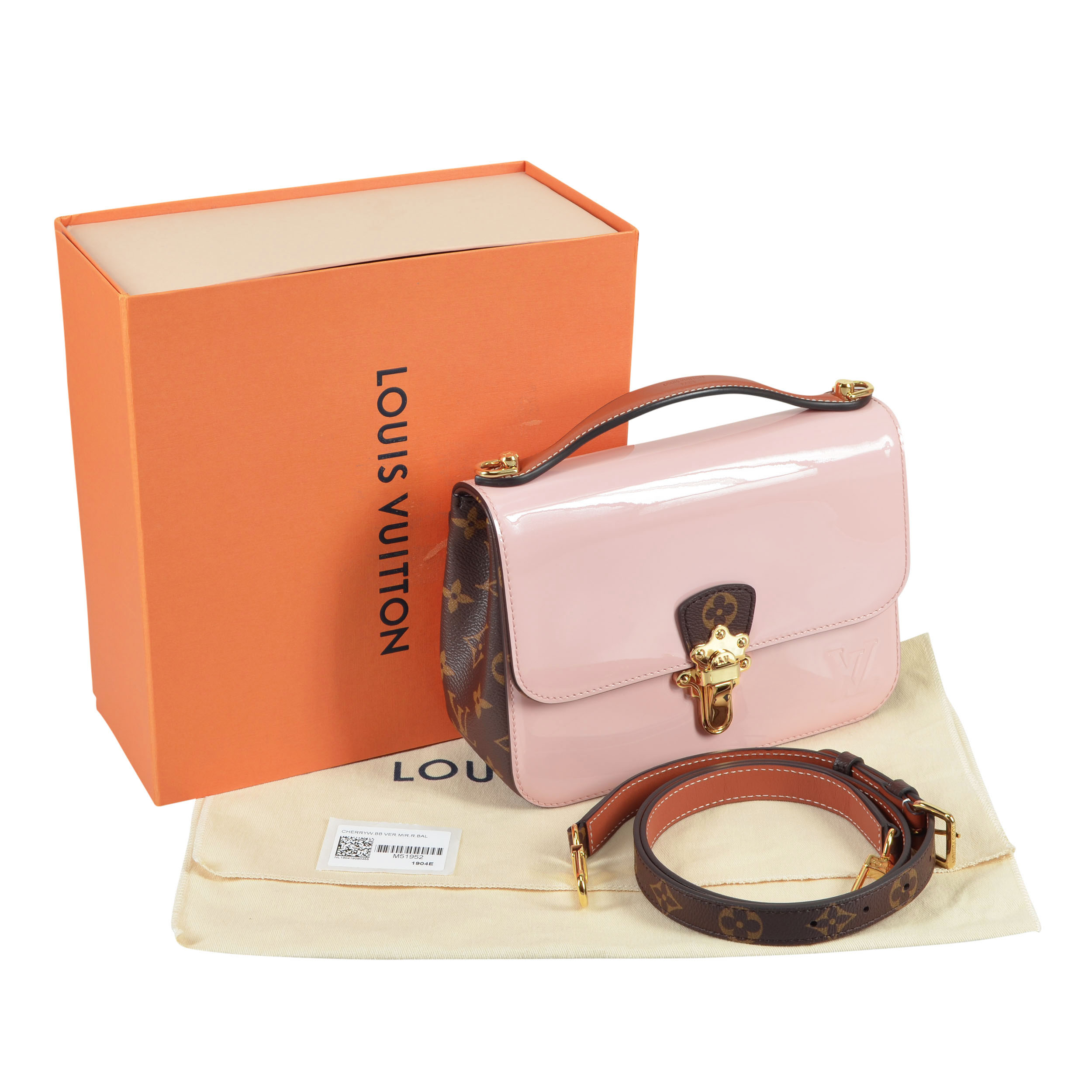 Louis Vuitton Cherrywood BB Lackleder Handtasche - MyLovelyBoutique