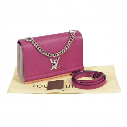 Louis Vuitton Lockme BB Mutlicolor Leder Handtasche Second Hand 1