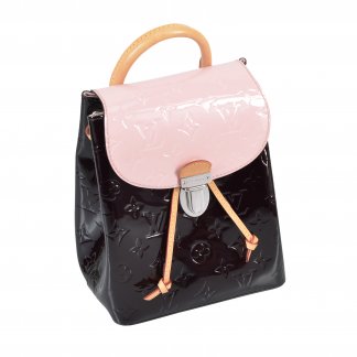 Louis Vuitton Hot Springs Backpack Lackleder Rucksack Amarante Second Hand 2