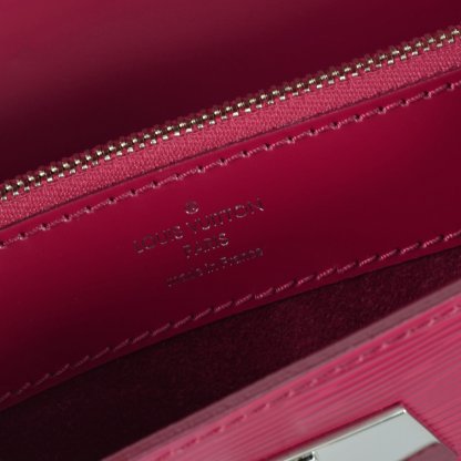 Louis Vuitton Sevigne PM Epi Leder Fuchsia Handtasche Second Hand 8