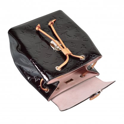 Louis Vuitton Hot Springs Backpack Lackleder Rucksack Amarante Second Hand 8