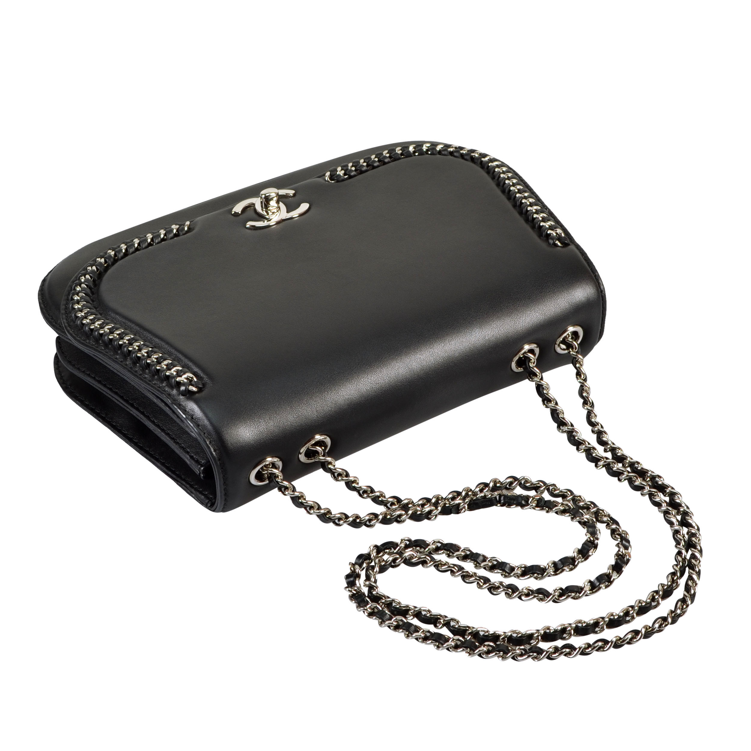 CHANEL Braided Chic Flap Bag Black - MyLovelyBoutique