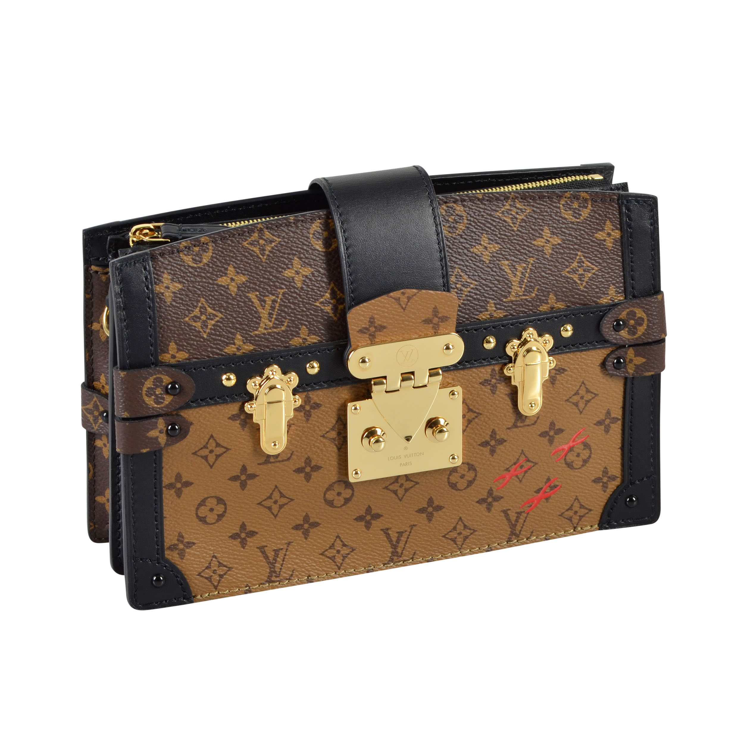 Louis Vuitton Clutch Box Trunk - 2 For Sale on 1stDibs