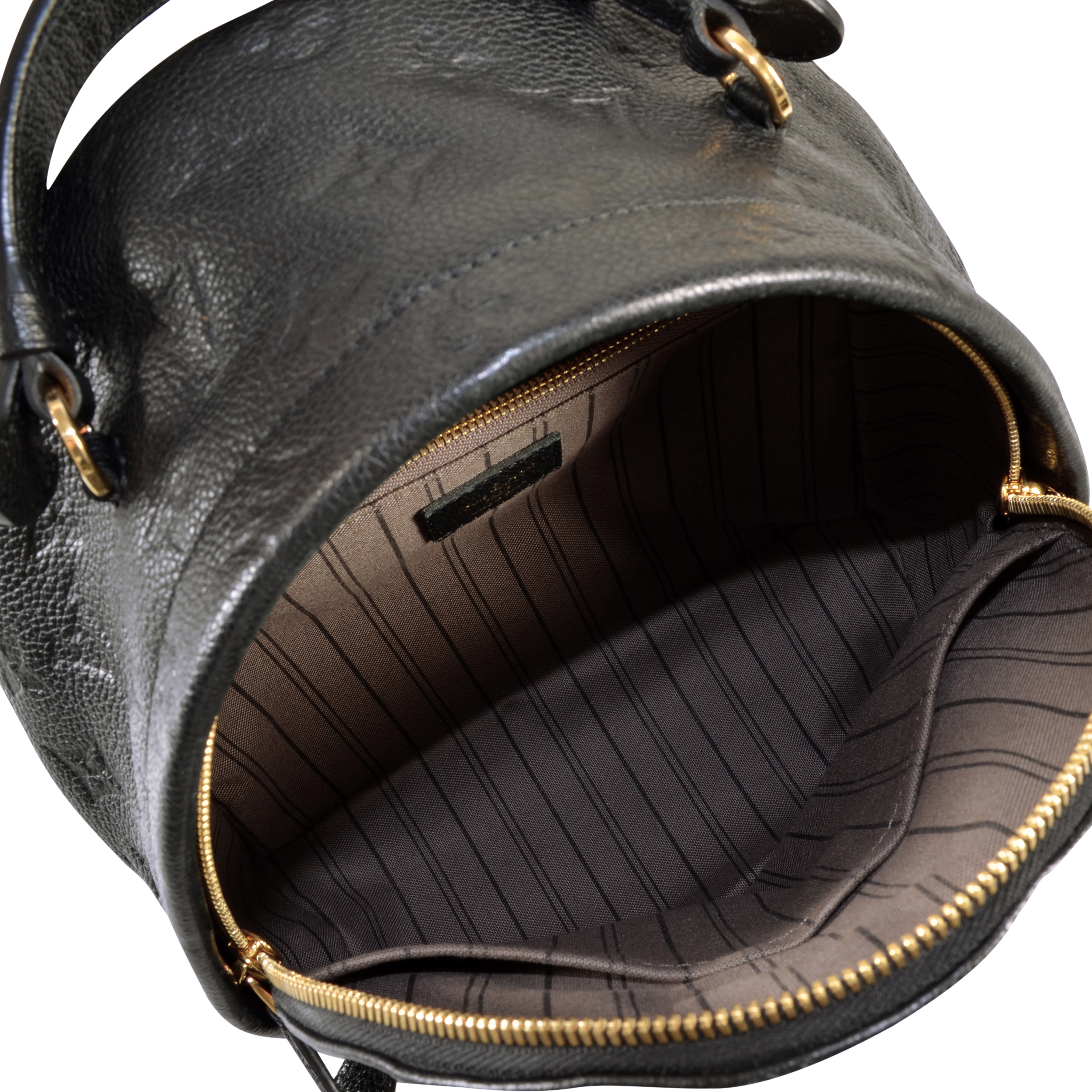 Louis Vuitton Black Empreinte Sorbonne Backpack - Handbag | Pre-owned & Certified | used Second Hand | Unisex