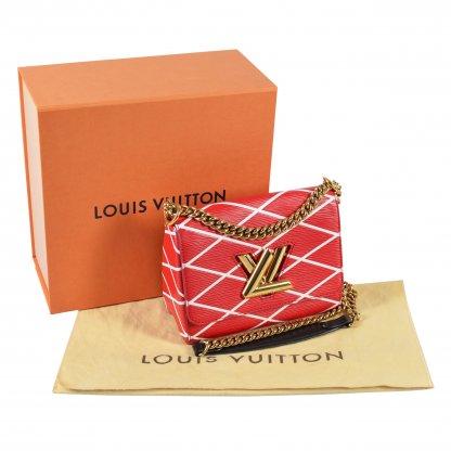 Louis Vuitton Twist PM Epi Leder Rot Second Hand 14412 1