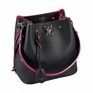 Louis Vuitton Lockme Bucket Bag Leder Handtasche Second Hand 14956 1