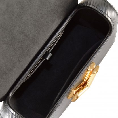 Louis Vuitton Twist PM Epi Leder Handtasche Schwarz Second Hand 14952 8