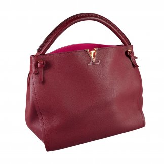 Louis Vuitton Tournon Hobo Bag Leder Handtasche Bordeaux Second Hand 14953 2