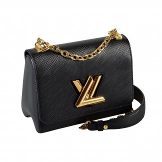Louis Vuitton Twist PM Epi Leder Handtasche Schwarz Second Hand 14952 2