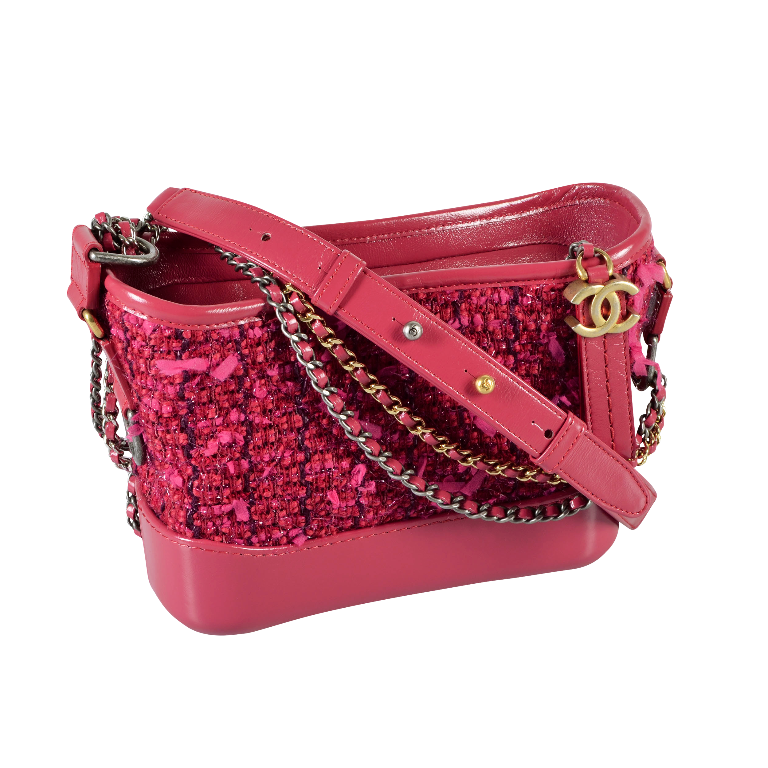 CHANEL Gabrielle Small Hobo Bag Tweed Handbag - MyLovelyBoutique