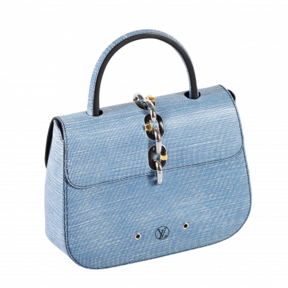 Louis Vuitton Chain It PM Denim Epi Leder Handtasche Second Hand 15340 3