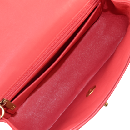 CHANEL Lucky Charm Mini Flap Bag Rosa Leder Handtasche Second Hand 16609 8