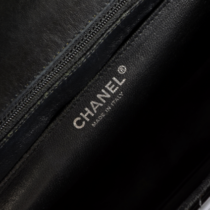 CHANEL Klassische Maxi Handtasche Timeless Classic Flap Bag Lackleder Second Hand 16676 8