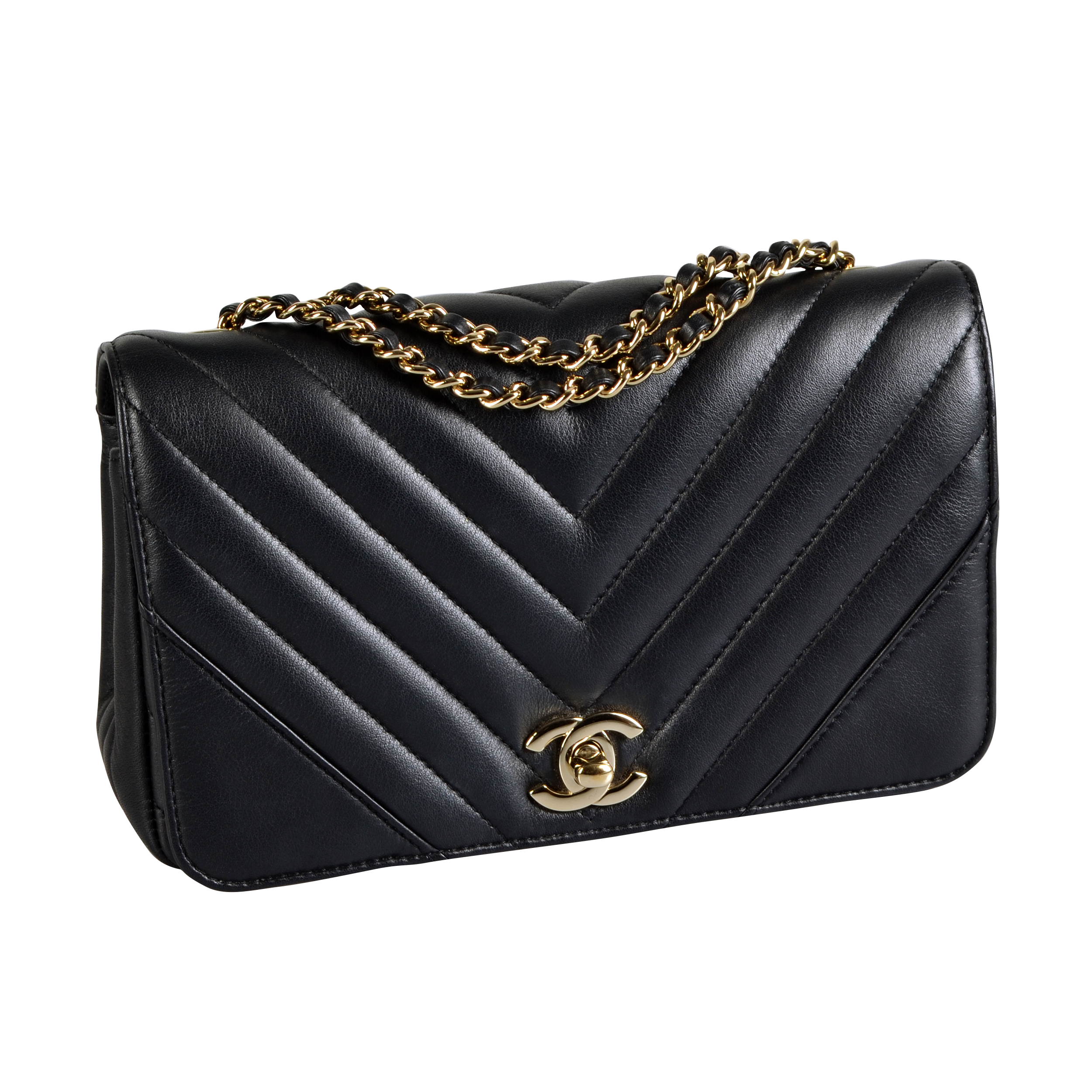 CHANEL Chevron Flap Bag Mini Handtasche - MyLovelyBoutique