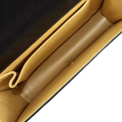 CHANEL Boy Bag Medium Versailles Kollektion Leder Handtasche Schwarz Gold Weiß Second Hand 17918 7