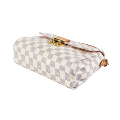 Louis Vuitton Croisette Damier Azur Handtasche Second Hand 17898 3