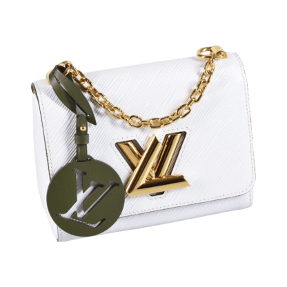 Louis Vuitton Twist PM Epi Leder Handtasche Weiß Second Hand 17917 1