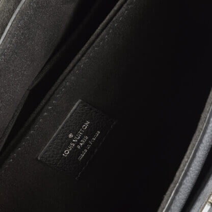 Louis Vuitton Mylockme Leder Handtasche Schwarz Second Hand 18021 10