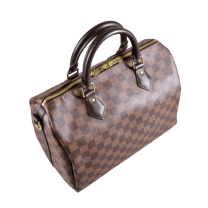 Louis Vuitton Speedy 35 Bandouliere Damier Ebene Handtasche Second Hand 18142 5