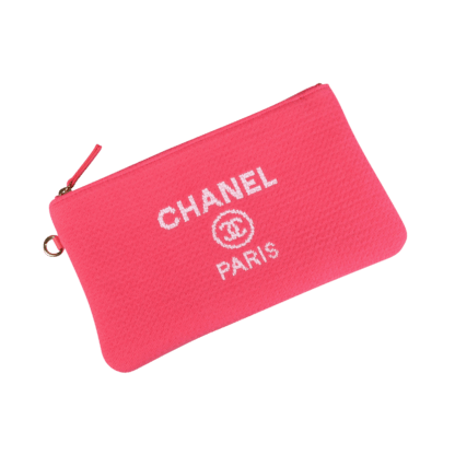 CHANEL Large Deauville Shopper Bag Handtasche Pink Rosa Second Hand 20071 7