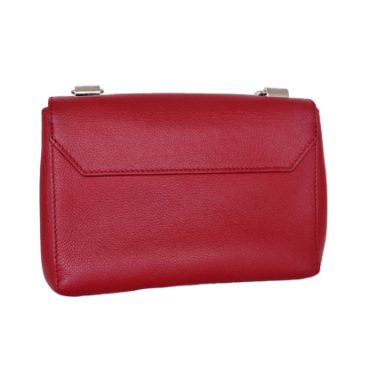 Louis Vuitton Lockme II BB Leder Handtasche Rot Second Hand 21032 03