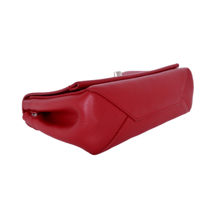 Louis Vuitton Lockme II BB Leder Handtasche Rot Second Hand 21032 05