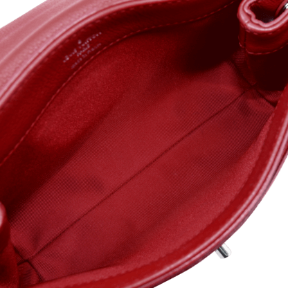 Louis Vuitton Lockme II BB Leder Handtasche Rot Second Hand 21032 7