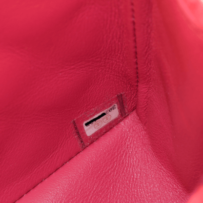 CHANEL 2.55 Mini Reissue Wool Tweed Flap Bag Fuchsia 21210 9