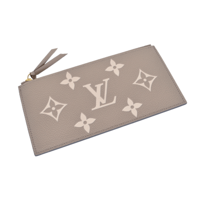 Louis Vuitton Pochette Felicie Monogram Empreinte Leder Handtasche Tourterelle Creme Second Hand 21194 10