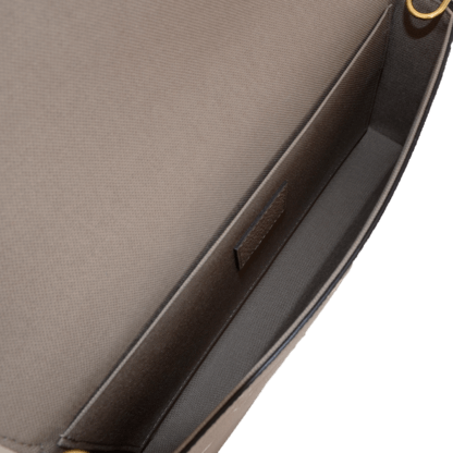 Louis Vuitton Pochette Felicie Monogram Empreinte Leder Handtasche Tourterelle Creme Second Hand 21194 6