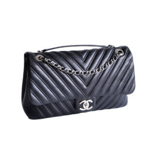 CHANEL Chevron Flap Bag