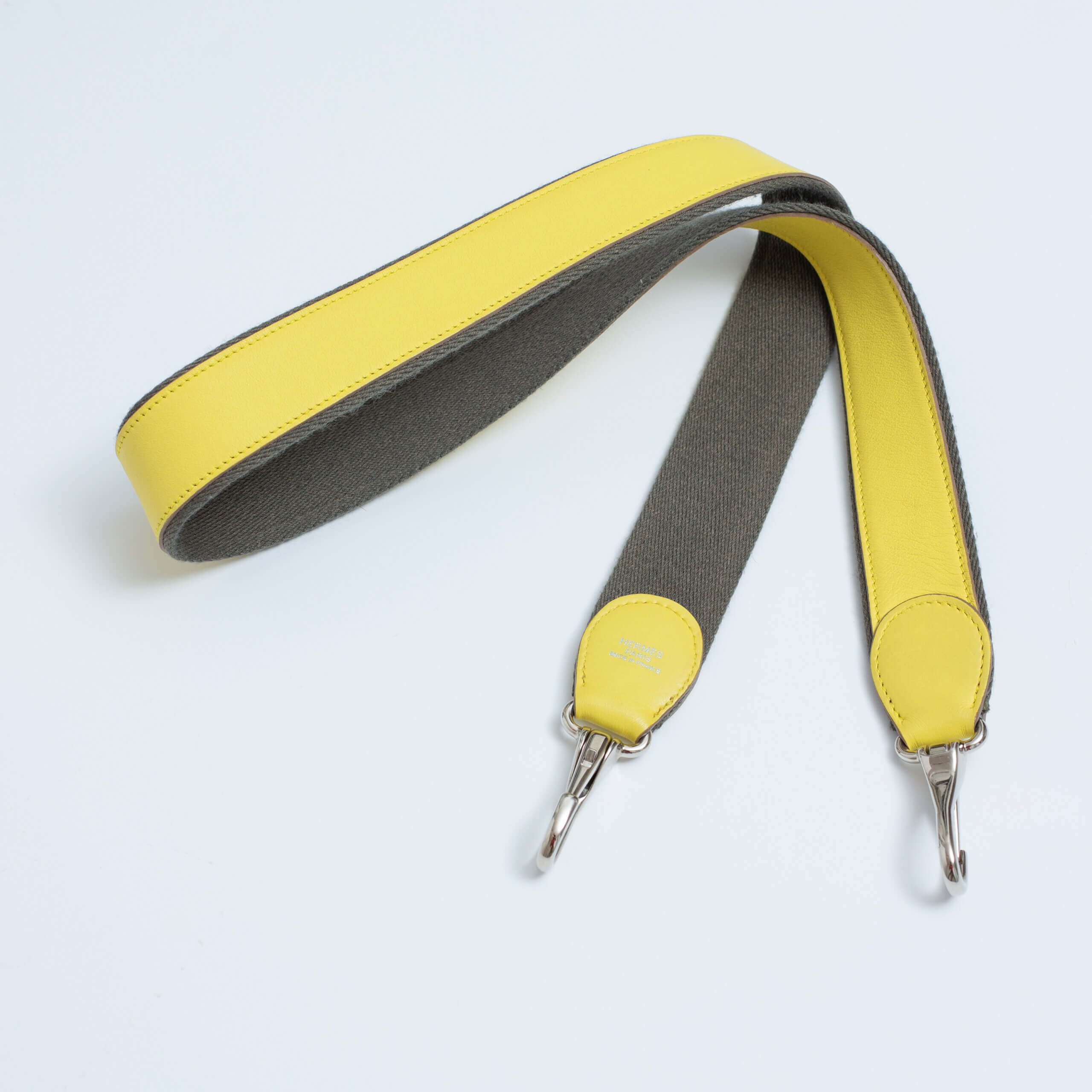 Hermès Berline Mini Swift Leder Handtasche Jaune Citron Per-Loved 725320 5