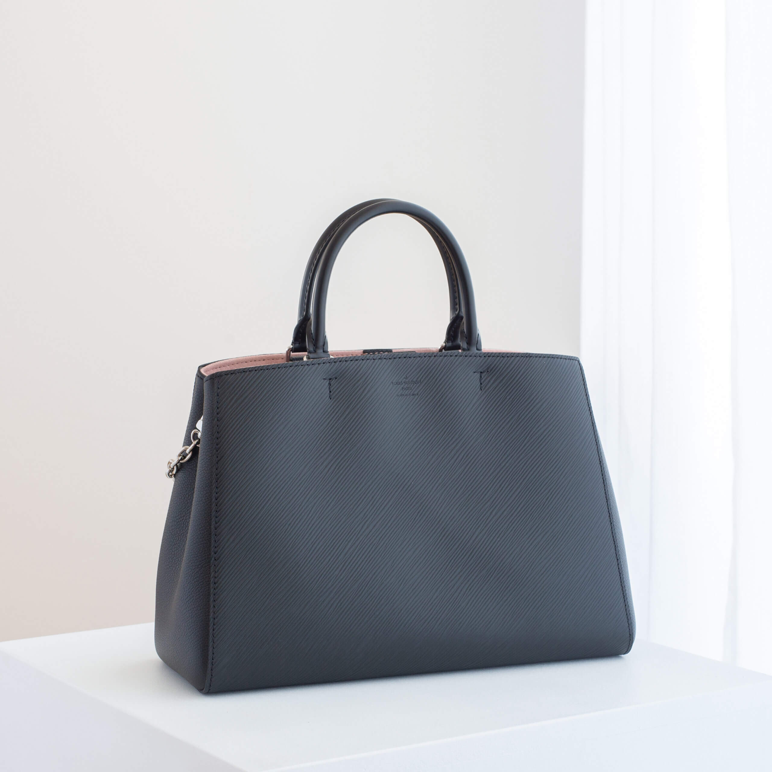 Louis Vuitton Marelle Tote MM Epi Leder Schwarz Pre-Loved 825217 2